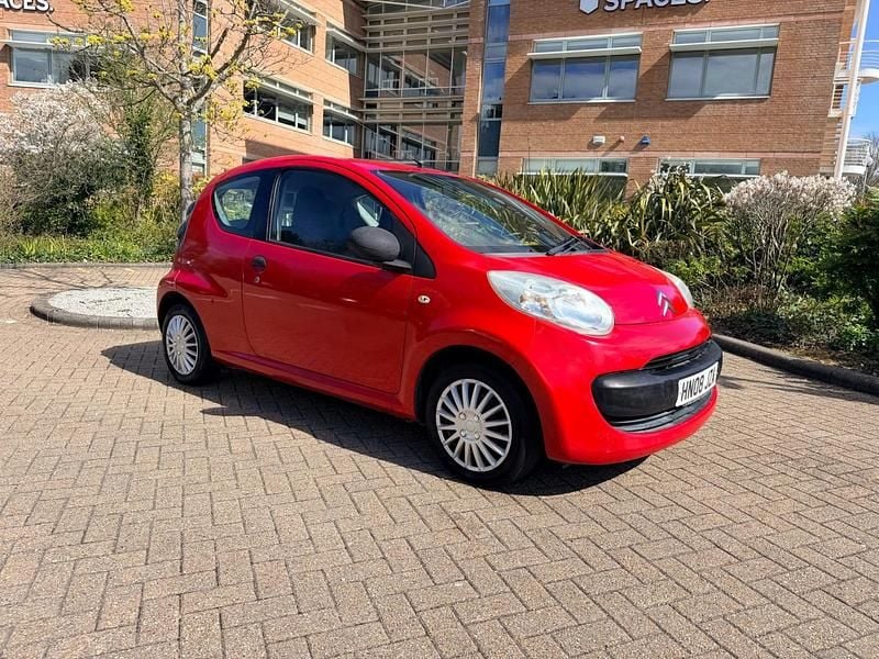 Used Citroën C1 67 HP (49 kW) 2008 Red Hatchback