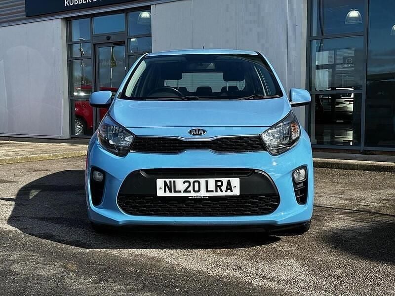 Used Kia Picanto 84 HP (61 kW) 2020 Blue Hatchback