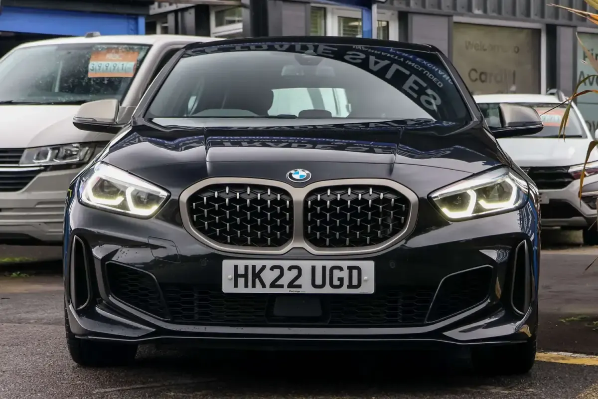 Used BMW M135 Sport Line 306 HP (225 kW) 2022 Black Hatchback