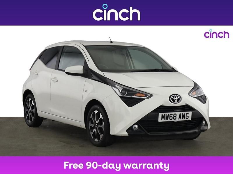 White Used 2018 Toyota Aygo X-plore Hatchback | £9,599 (A bit pricey) - Image 1/3