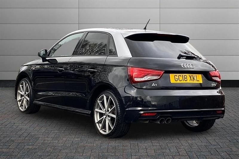 Used Audi A1 Black Edition 125 HP (91 kW) 2018 Daytona grey