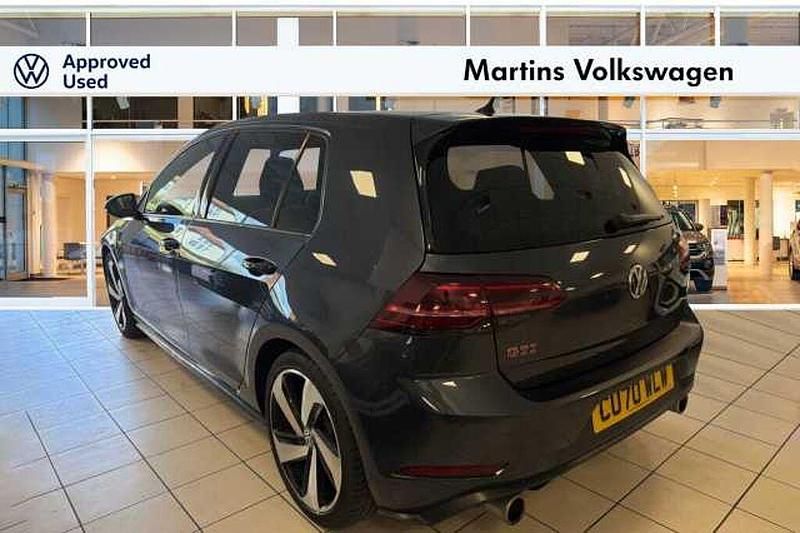 Used VW Golf VIII GTI 245 HP (180 kW) 2020 Blue Hatchback