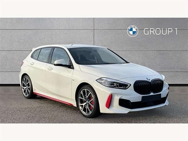 White Used 2023 BMW 128 Comfort Edition Hatchback | £23,495 (Good price) - Image 1/4