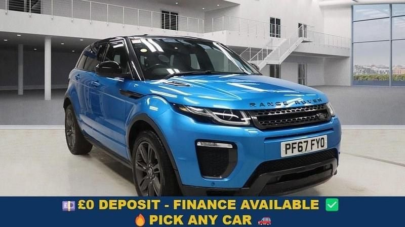 Blue Used 2017 Land Rover Range Rover evoque Landmark SUV | £13,099 (Fair price) - Image 1/4