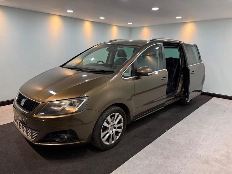 Used Seat Alhambra SE 170 HP (125 kW) 2010 Brown MPV