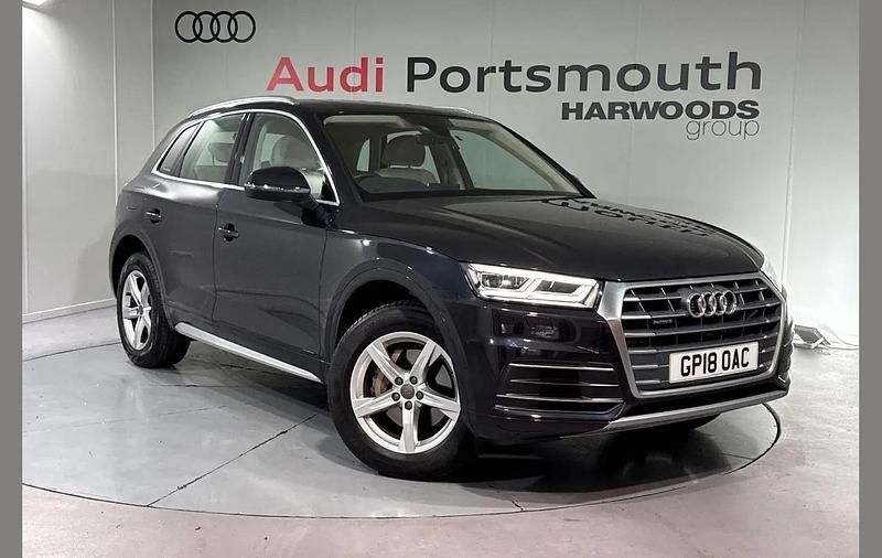 Blue Used 2018 Audi Q5 Sport SUV | £26,890 (Expensive) - Image 1/4