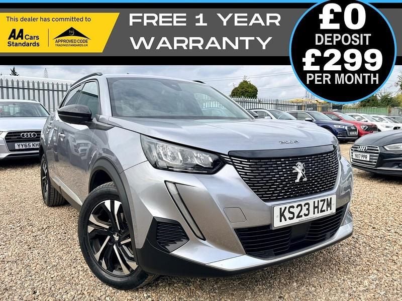 Grey Used 2023 Peugeot 2008 Allure+ SUV | £15,990 (Good price) - Image 1/4