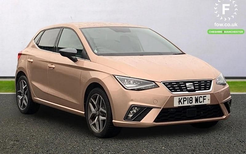 Used Seat Ibiza XCELLENCE 95 HP (69 kW) 2018 Gold Hatchback