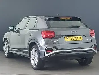 Begagnad Audi Q2 S-Line 150 HK (110 kW) 2023 Grå SUV