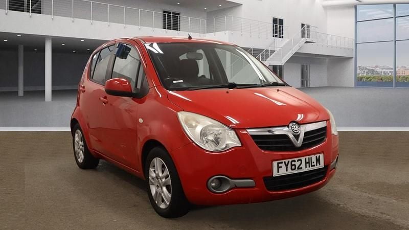 Used Vauxhall Agila 2012 Red MPV