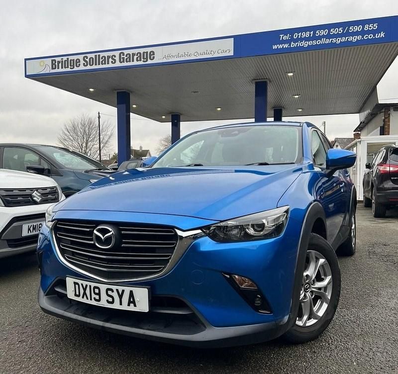 Used Mazda CX-3 121 HP (88 kW) 2019 Blue SUV