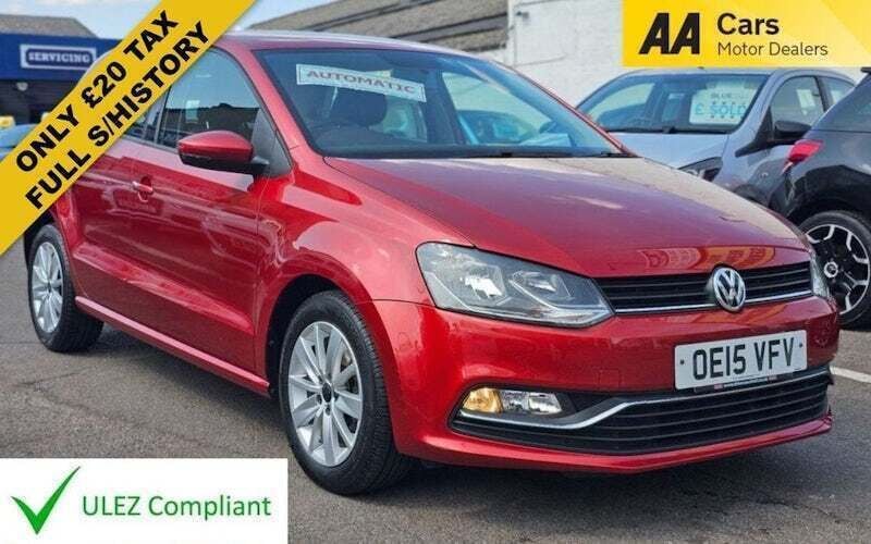 Red Used 2015 VW Polo SE Hatchback | £8,295 (Fair price) - Image 1/3