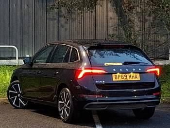 Used Skoda Scala SE L 115 HP (84 kW) 2019 Black Hatchback