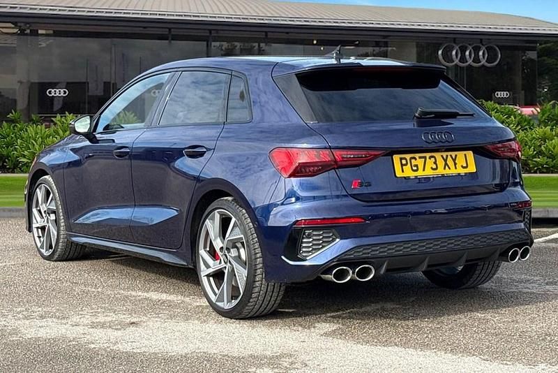 Used Audi S3 Sportback Black Edition 310 HP (228 kW) 2023 Blue Hatchback