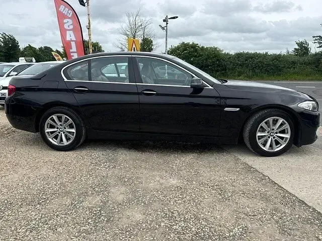 Used BMW 525 2016 Black Sedan