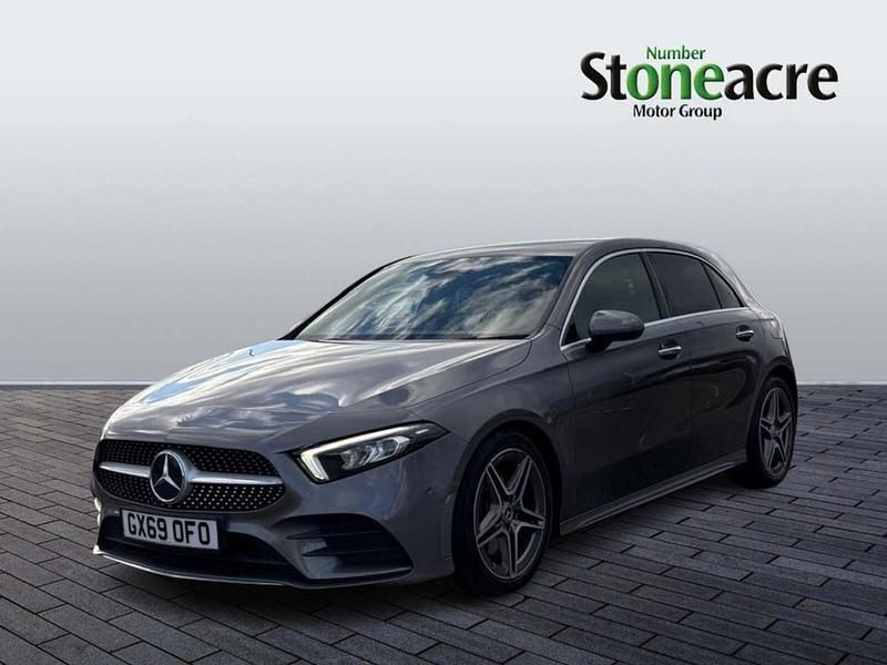 Used Mercedes A190 AMG line 2019 Grey Hatchback