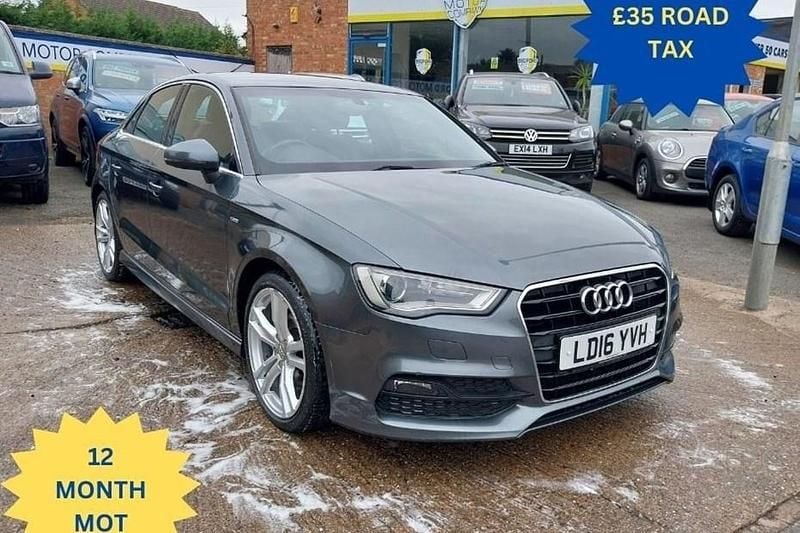 Grey Used 2016 Audi A3 S-Line Sedan | £9,495 (Good price) - Image 1/1