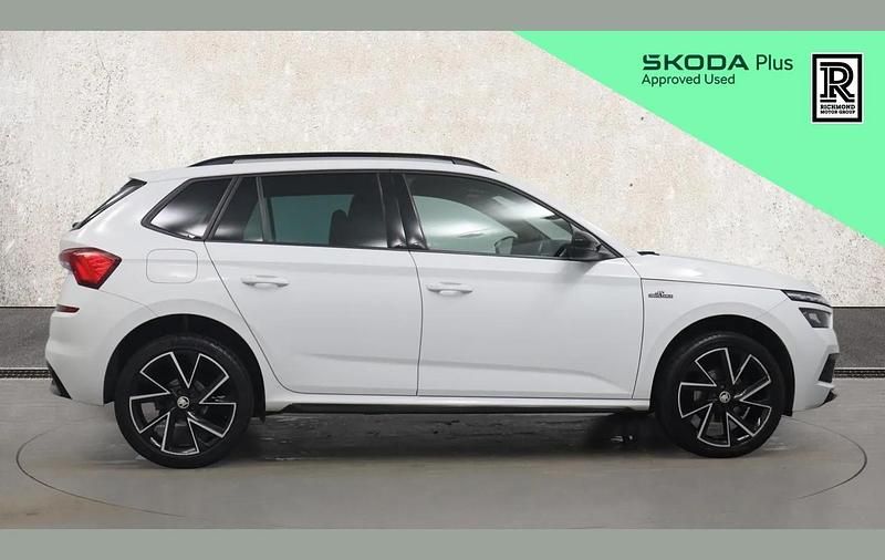 Used Skoda Kamiq Monte Carlo 108 HP (79 kW) 2022 White SUV