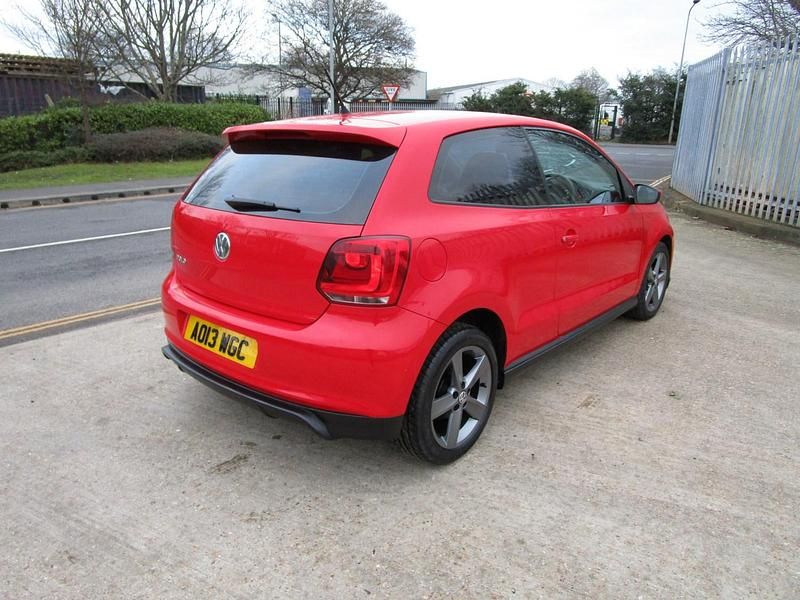 Used VW Polo Style 2013 Red Hatchback