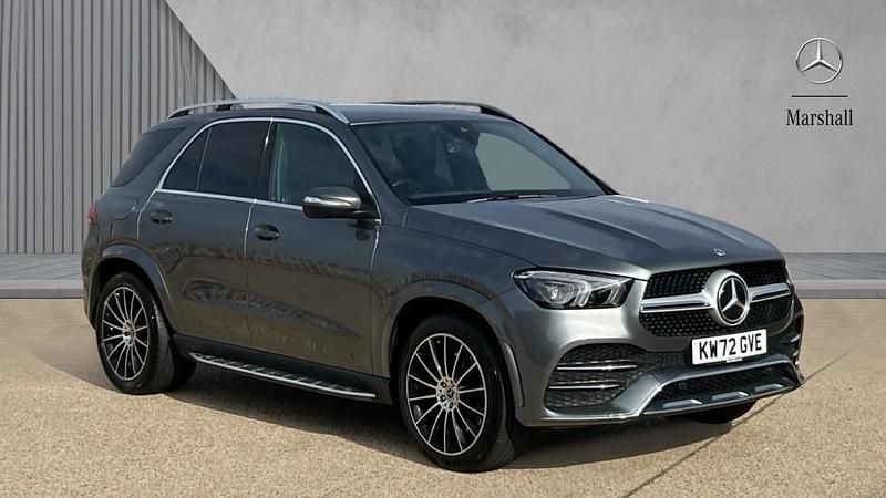 Grey Used 2023 Mercedes GLE400 AMG line SUV | £48,295 (Fair price) - Image 1/4