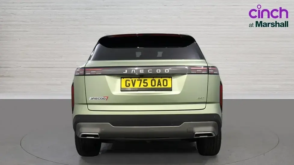 New Jaecoo 7 147 HP (108 kW) 2026 Two tone metallic  green stone/black SUV