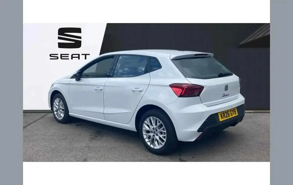 Ny Seat Ibiza SE 116 HK (85 kW) 2026 Vit Halvkombi