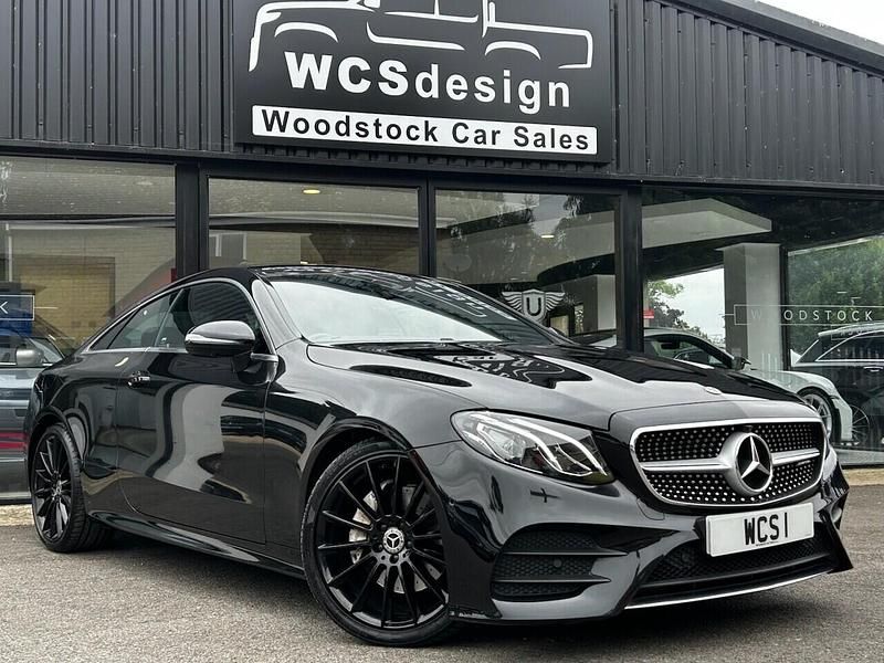 Black Used 2018 Mercedes E220 AMG line Coupe | £19,490 (Fair price) - Image 1/4