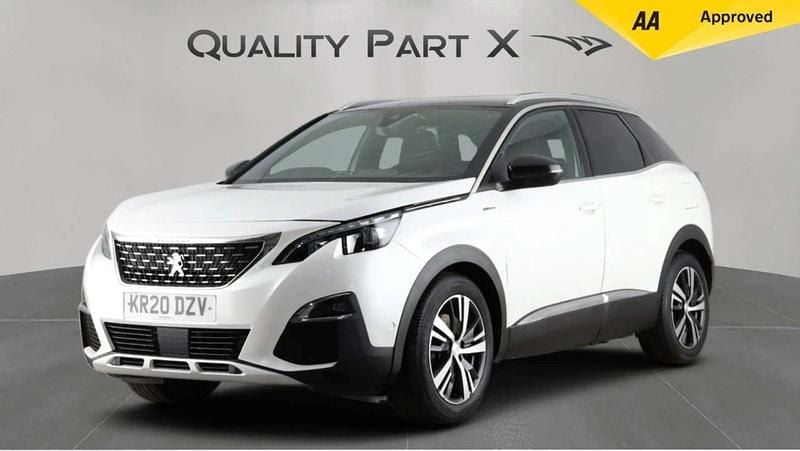 Used Peugeot 3008 GT-line 2020 White SUV