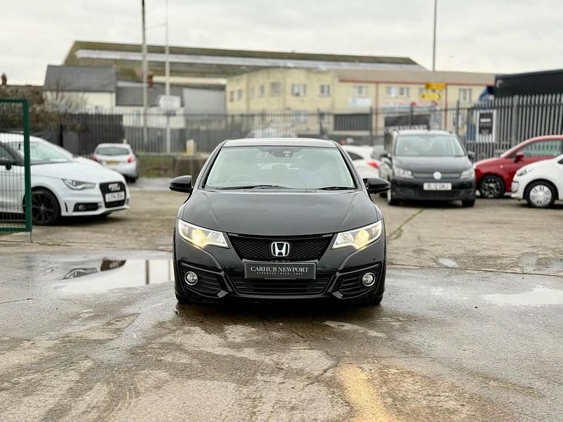 Begagnad Honda Civic SR 2015 Svart Halvkombi