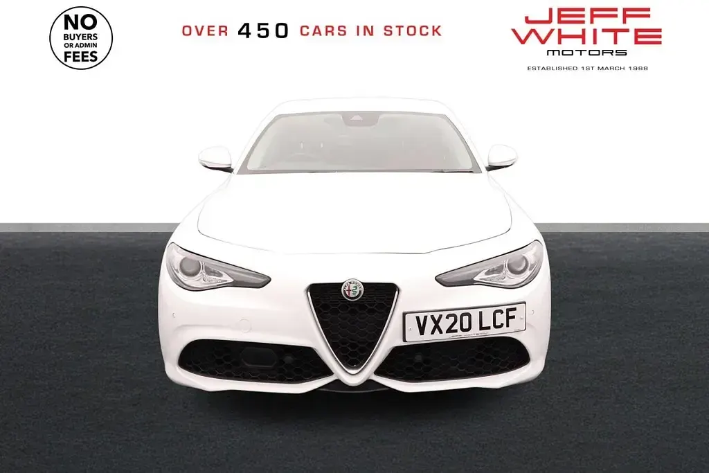 Used Alfa Romeo Giulia Saloon Veloce 2020 White Sedan