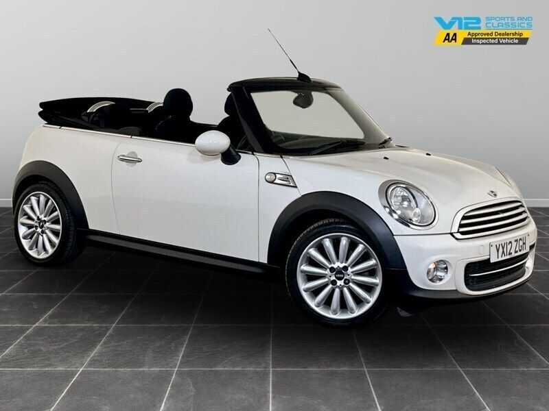 White Used 2012 Mini Cooper Cabriolet Cabriolet | £3,995 (Good price) - Image 1/2