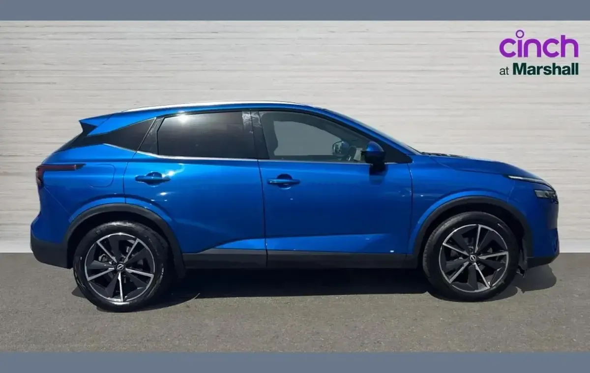 Used Nissan Qashqai Tekna 155 HP (114 kW) 2022 Blue SUV
