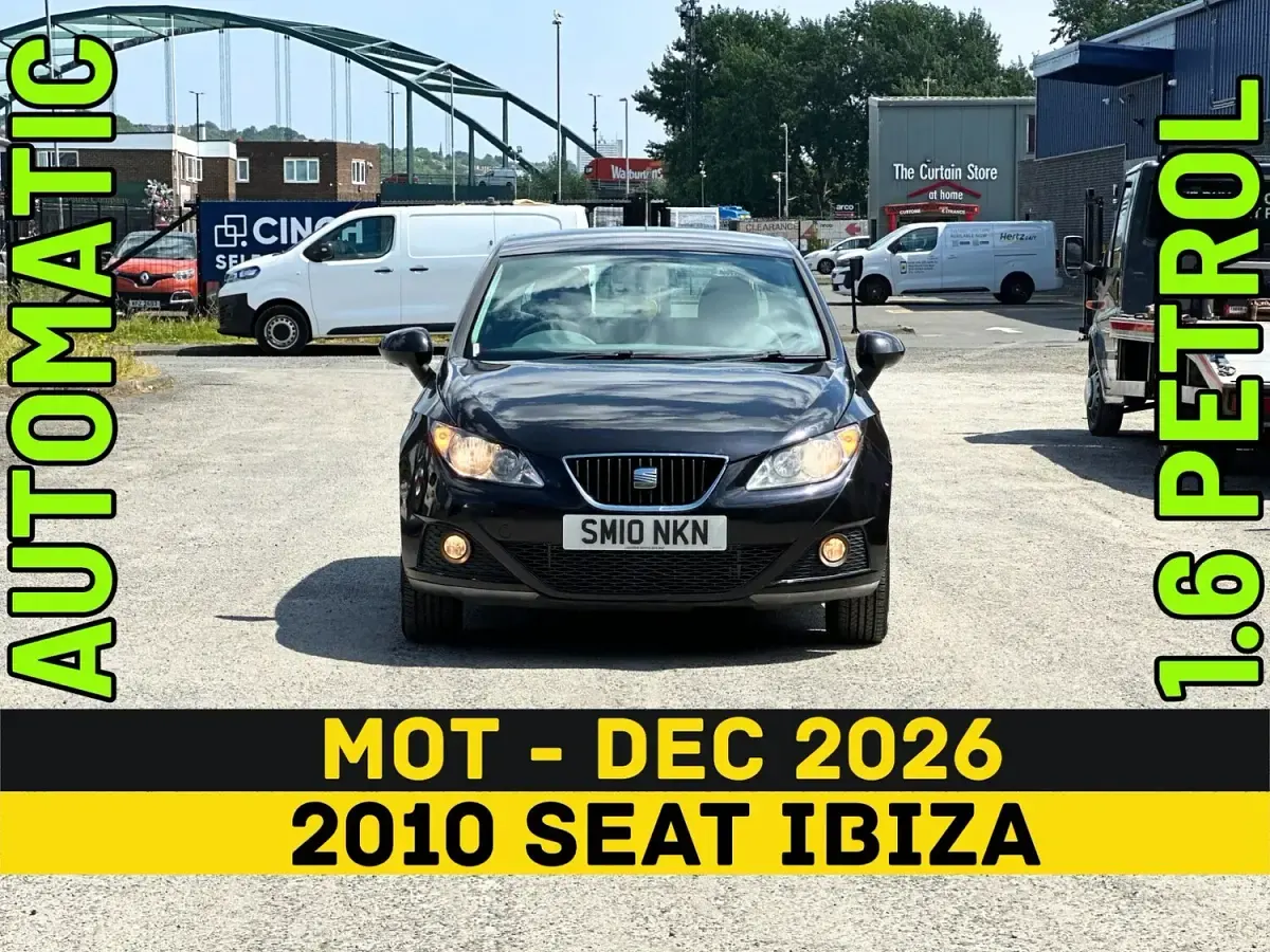 Used Seat Ibiza SE 2010 Black Hatchback