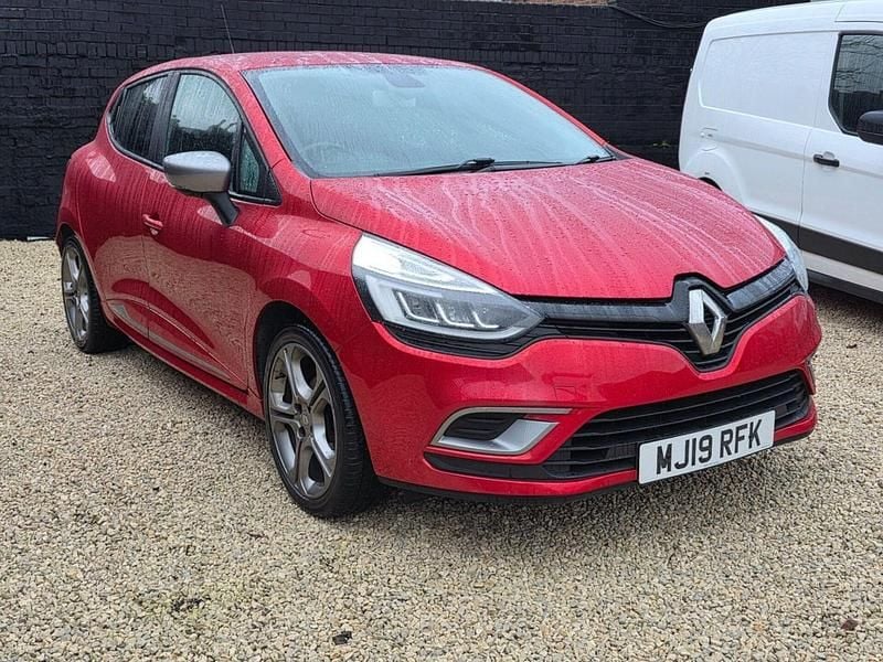 Used Renault Clio IV GT-Line 90 HP (66 kW) 2019 Red Hatchback