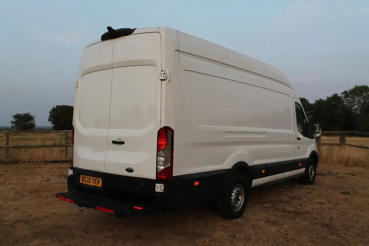 Used Ford Transit 130 HP (95 kW) 2020 White Van