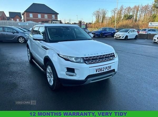 White Used 2012 Land Rover Range Rover evoque Pure Estate | £6,295 (A bit pricey) - Image 1/4