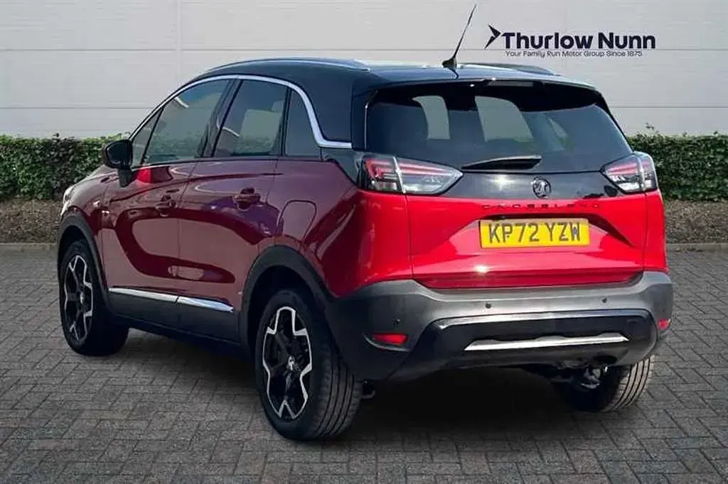 Used Vauxhall Crossland Ultimate 110 HP (80 kW) 2022 Red SUV