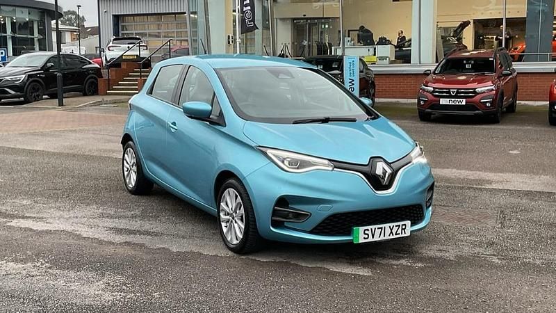 Used Renault Zoe Iconic 80 kW (109 HP) 2021 Blue  Hatchback
