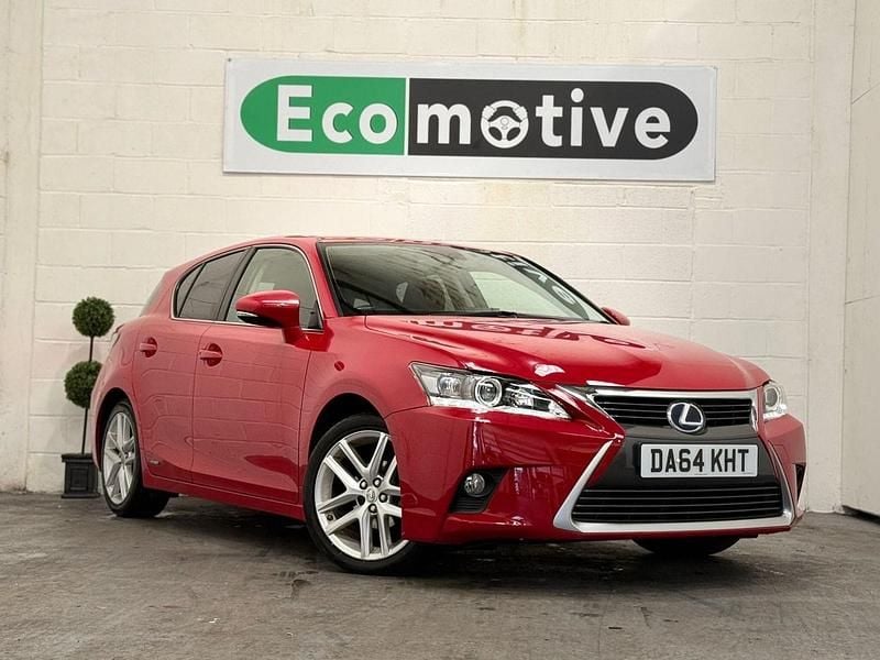 Red Used 2014 Lexus CT200h Hatchback | £8,995 (Fair price) - Image 1/4
