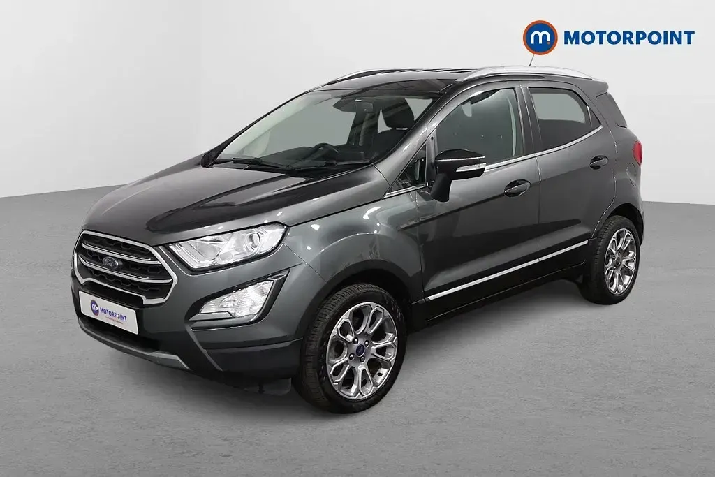 Usado Ford Ecosport Titanium 125 HP (91 kW) 2018 Cinzento SUV