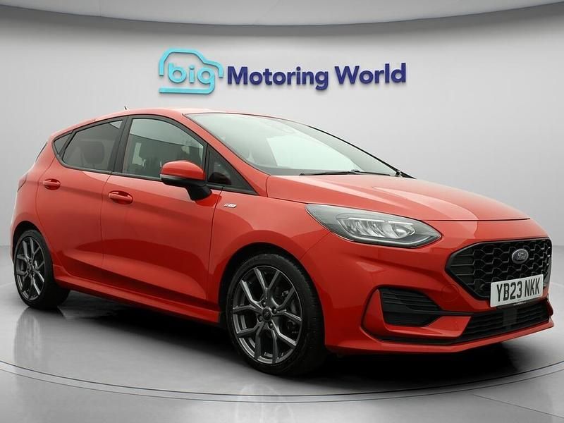 Red Used 2023 Ford Fiesta ST-Line Hatchback | £13,600 (Fair price) - Image 1/4