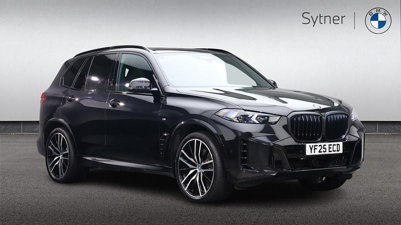 Black Used 2025 BMW X5 M Sport SUV | £71,500 (Fair price) - Image 1/4