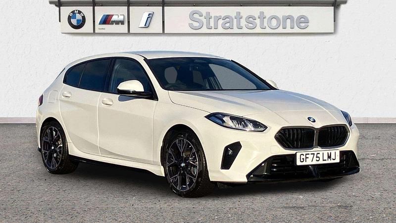 New BMW 120 M Sport 168 HP (123 kW) 2025 White Hatchback