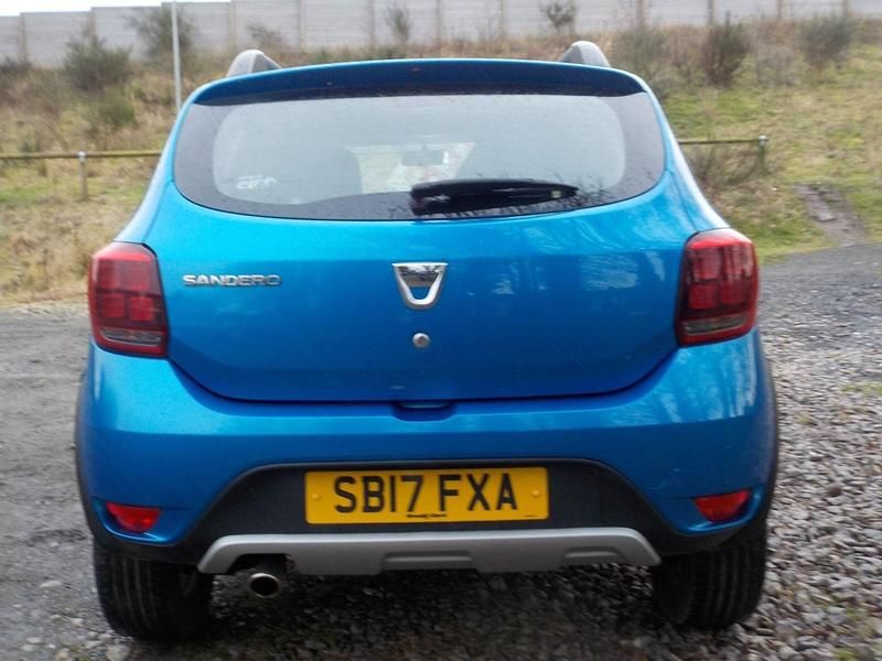 Used Dacia Sandero Ambiance 90 HP (66 kW) 2017 Blue Hatchback