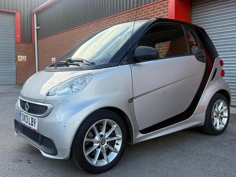 Used Smart ForTwo Coupé Passion 54 HP (39 kW) 2013 Silver Coupe
