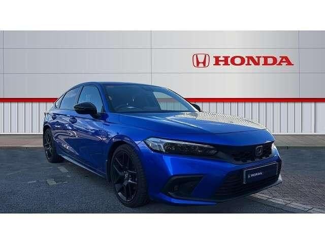 Blue Used 2023 Honda Civic Hybrid Hatchback | £22,674 (Good price) - Image 1/4