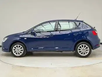 Used Seat Ibiza SE Technology 90 HP (66 kW) 2017 Blue Hatchback