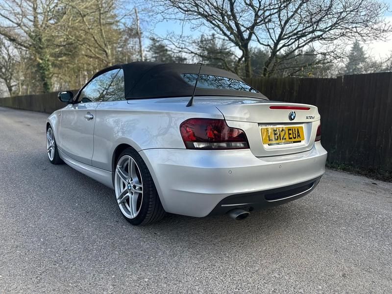 Used BMW 120 Cabriolet Sport Line 2012 Silver Cabriolet