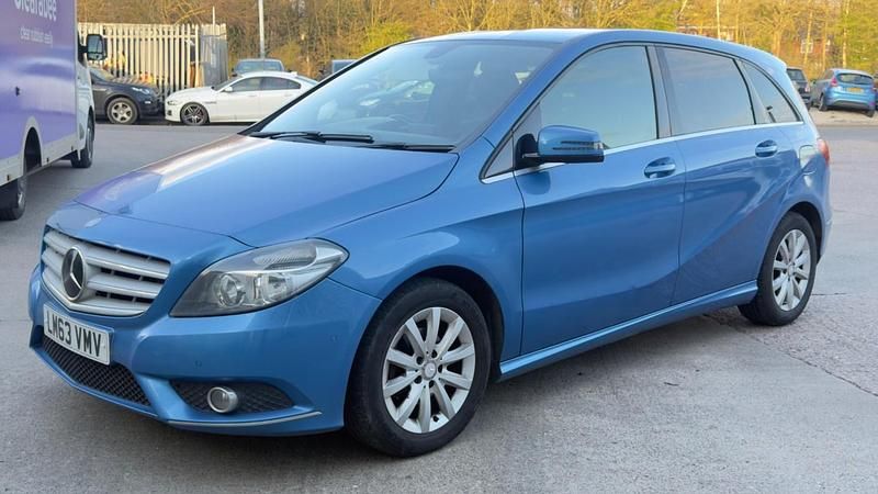 Used Mercedes B180 SE 109 HP (80 kW) 2013 Blue MPV