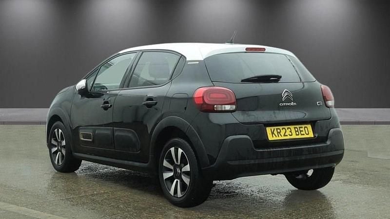 Used Citroën C3 PureTech 83 HP (61 kW) 2023 Black Hatchback